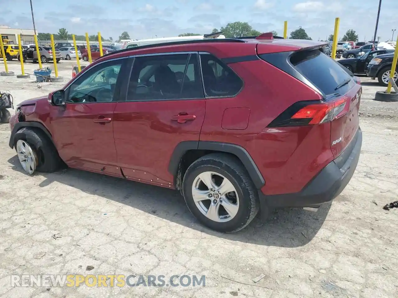 2 Фотография поврежденного автомобиля 2T3P1RFV0MW180584 TOYOTA RAV4 2021