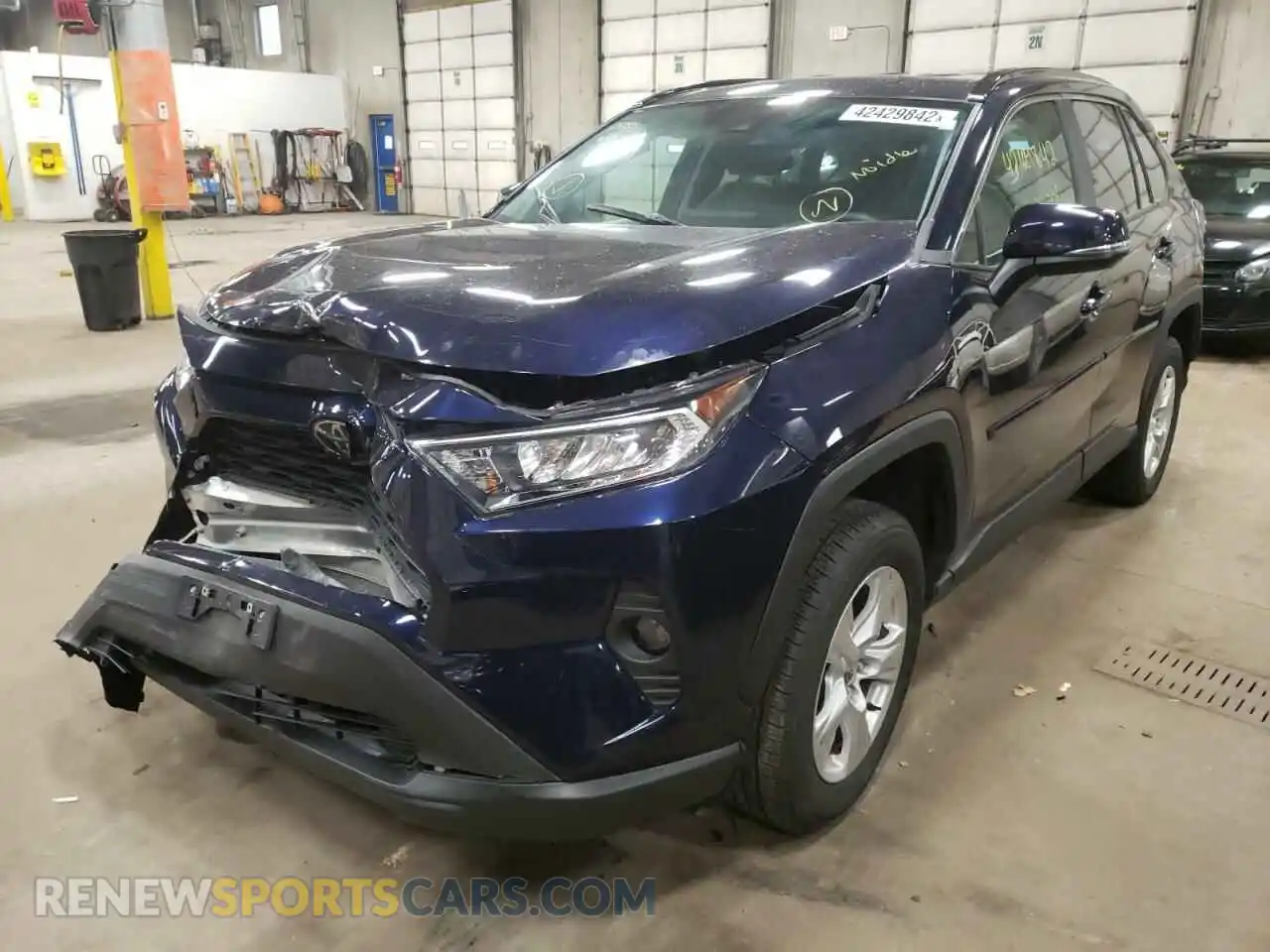 2 Photograph of a damaged car 2T3P1RFV0MW193058 TOYOTA RAV4 2021