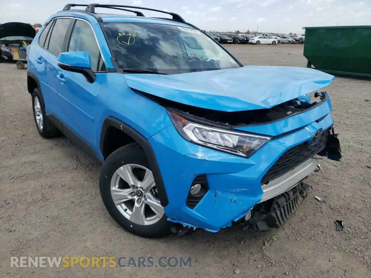 1 Photograph of a damaged car 2T3P1RFV0MW238564 TOYOTA RAV4 2021