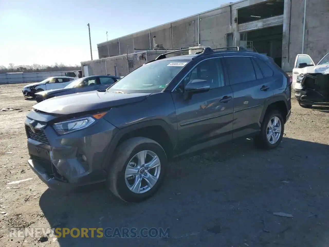 1 Photograph of a damaged car 2T3P1RFV0MW241920 TOYOTA RAV4 2021