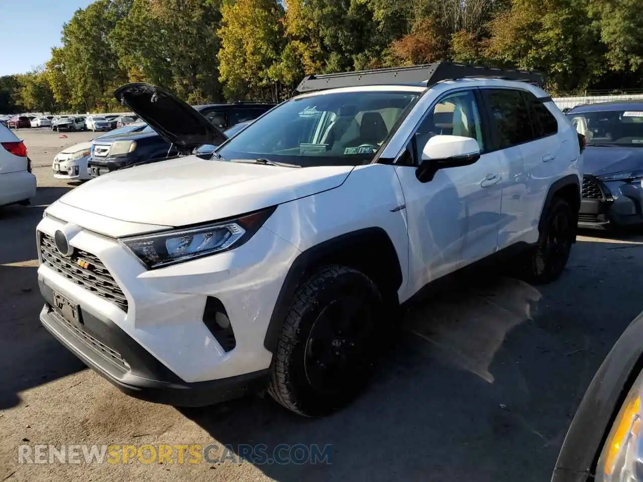 1 Photograph of a damaged car 2T3P1RFV1MC155842 TOYOTA RAV4 2021