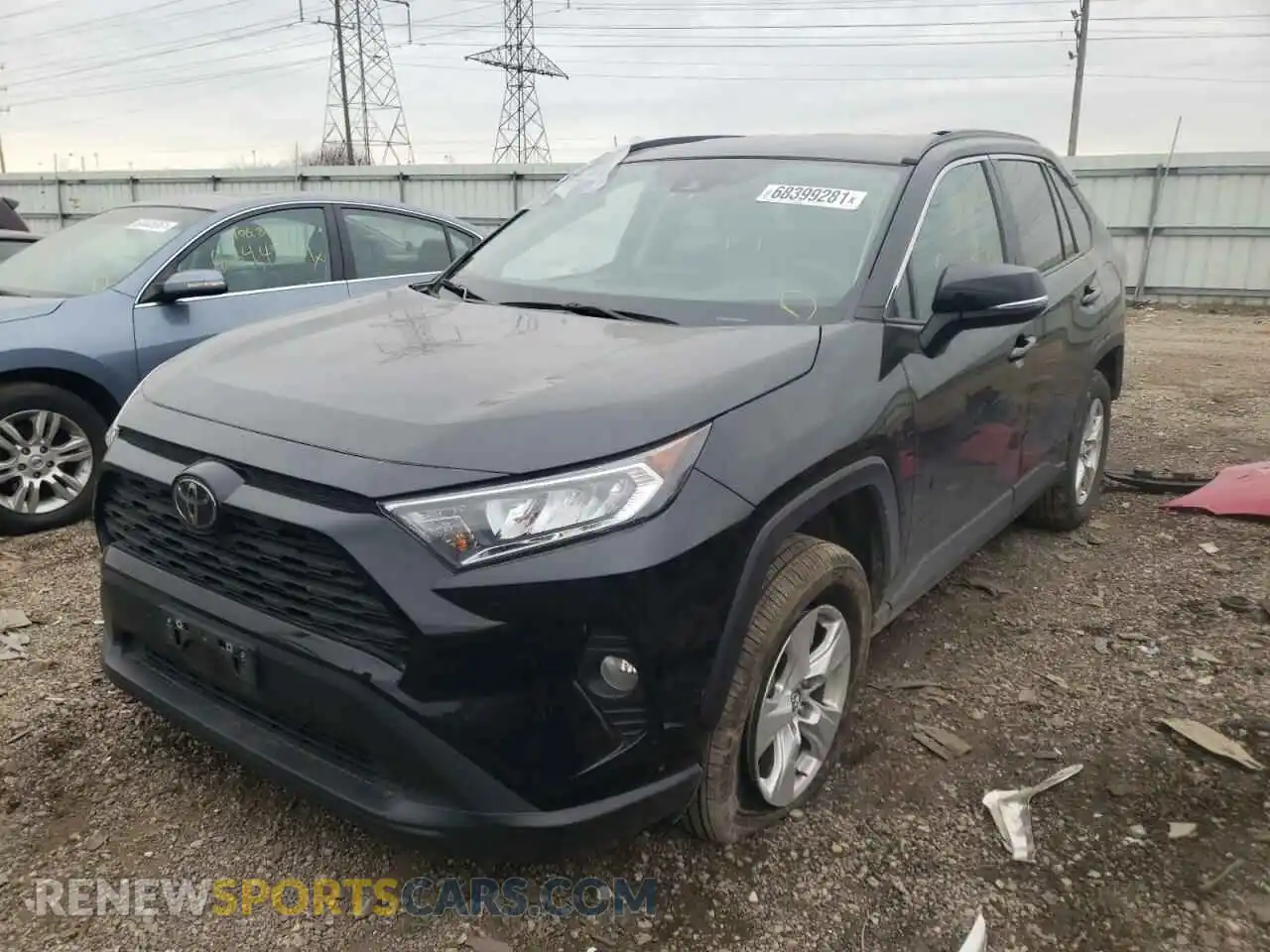 2 Photograph of a damaged car 2T3P1RFV1MC158496 TOYOTA RAV4 2021
