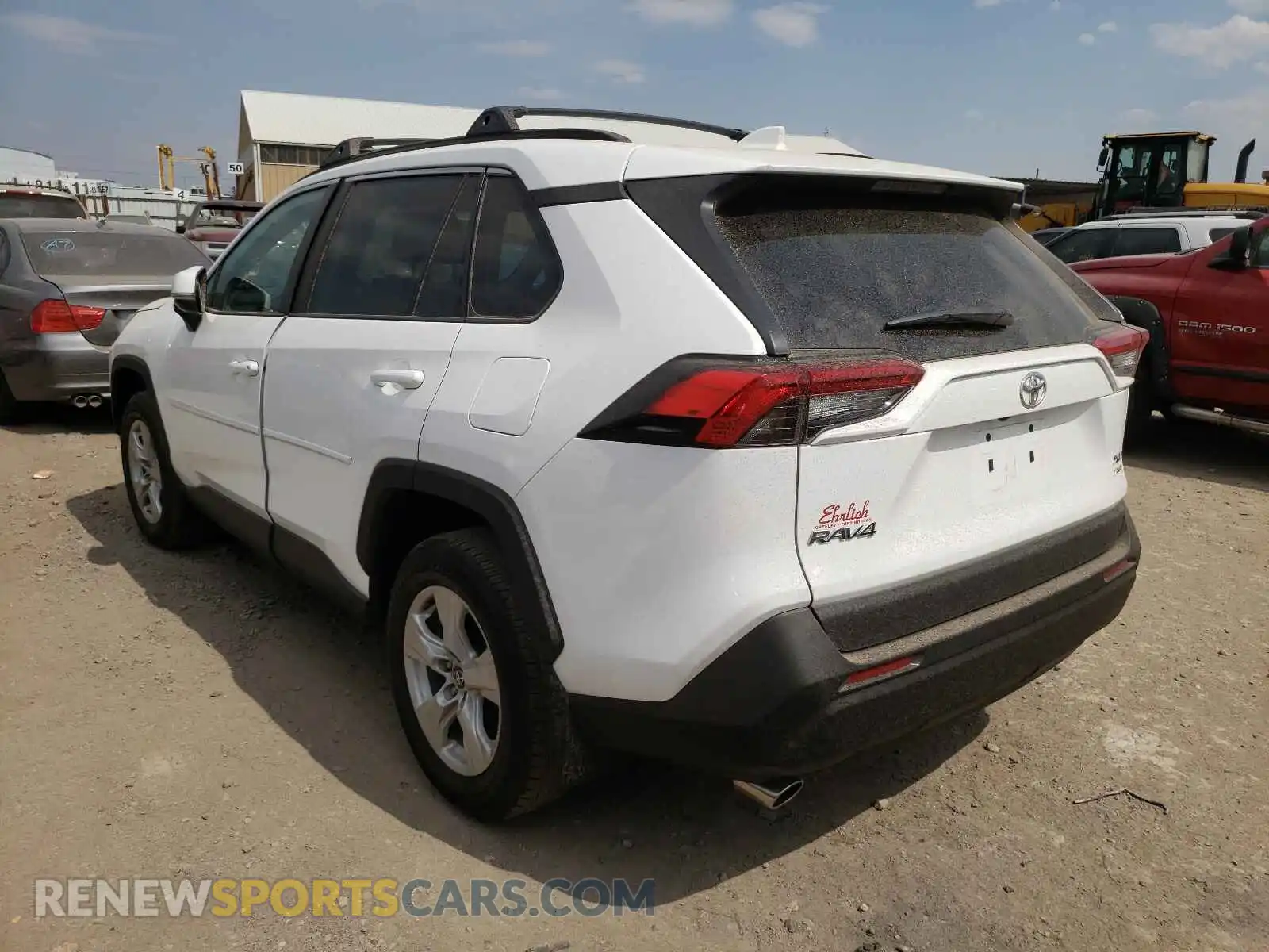 3 Фотография поврежденного автомобиля 2T3P1RFV1MC163777 TOYOTA RAV4 2021