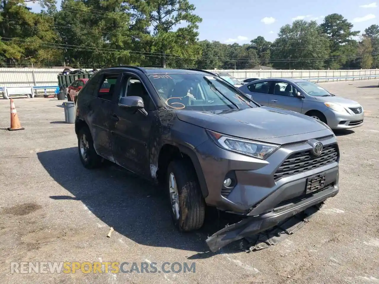 1 Photograph of a damaged car 2T3P1RFV1MC171586 TOYOTA RAV4 2021