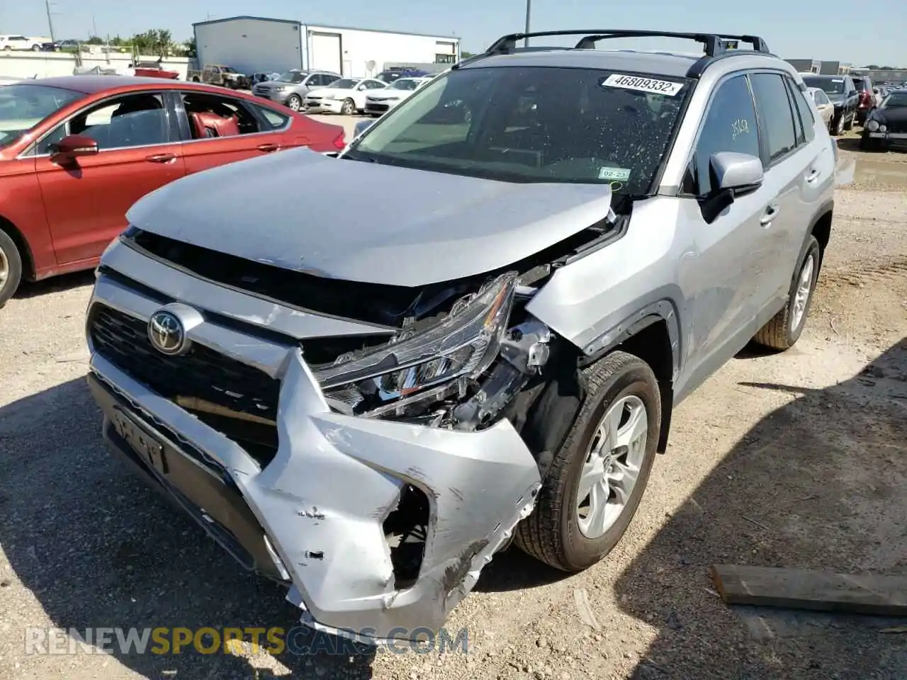 2 Photograph of a damaged car 2T3P1RFV1MC181521 TOYOTA RAV4 2021