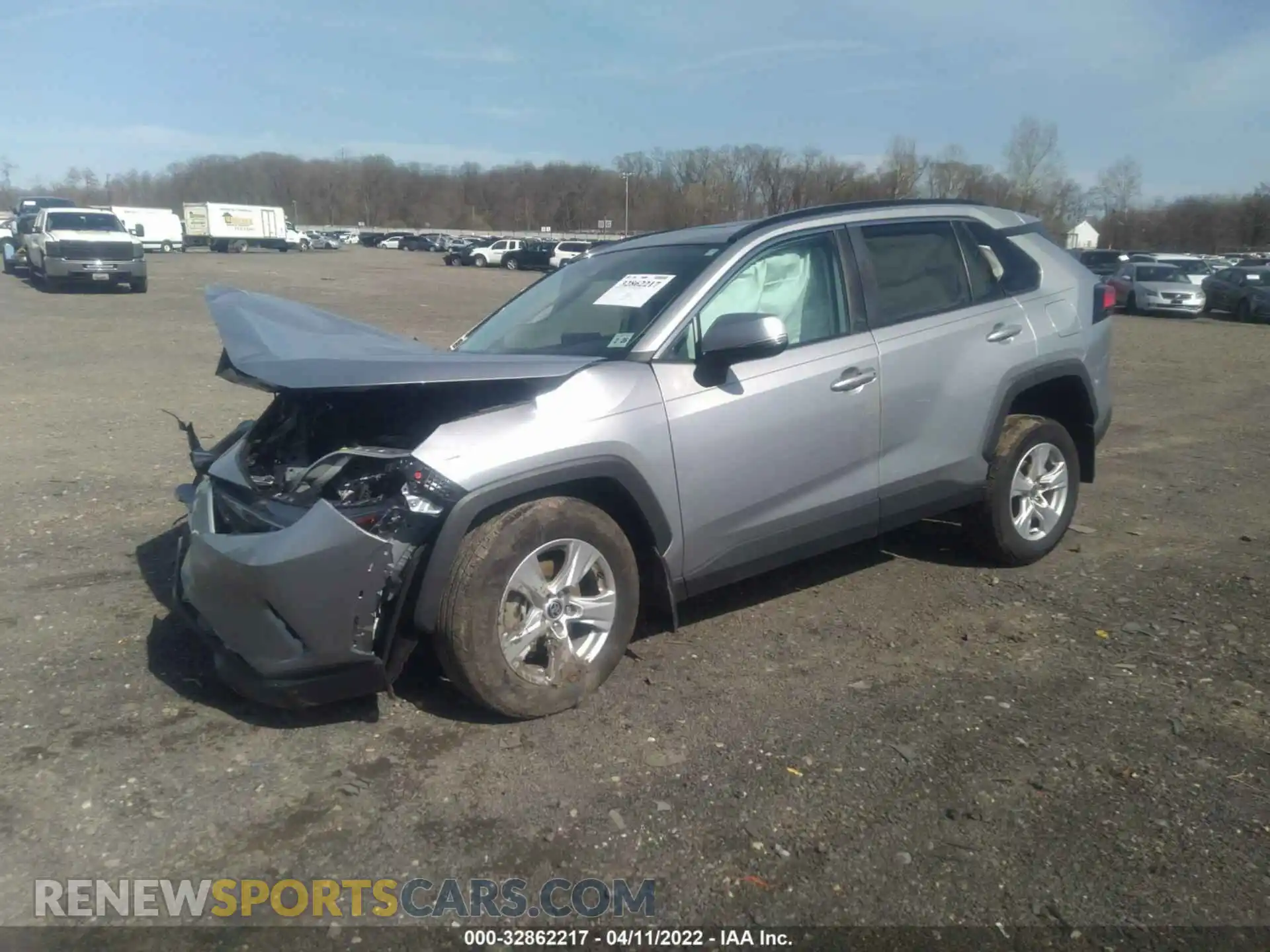 2 Photograph of a damaged car 2T3P1RFV1MC185777 TOYOTA RAV4 2021
