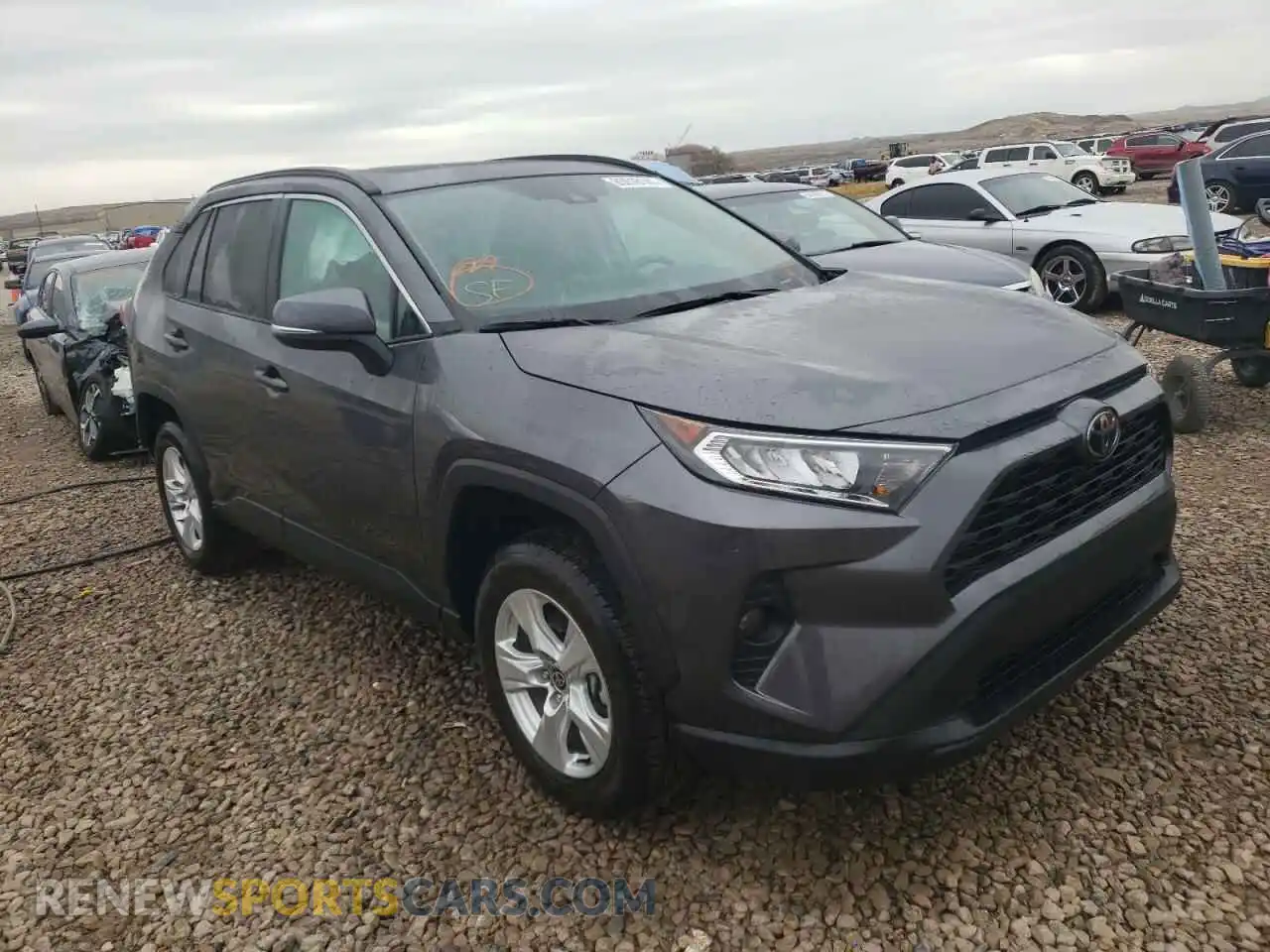 1 Photograph of a damaged car 2T3P1RFV1MC215828 TOYOTA RAV4 2021