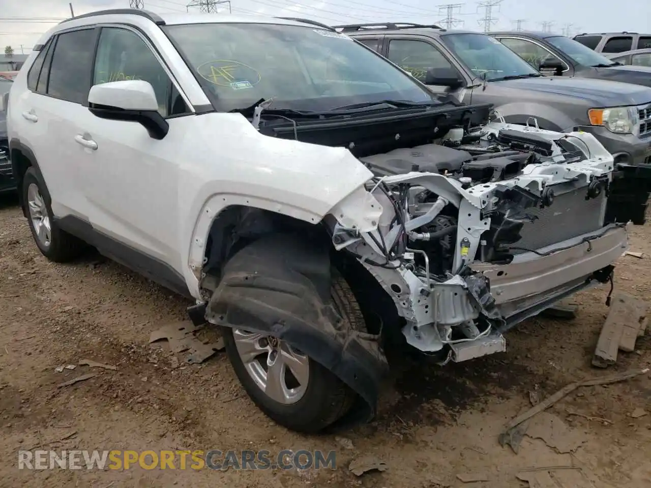 1 Photograph of a damaged car 2T3P1RFV1MC231737 TOYOTA RAV4 2021