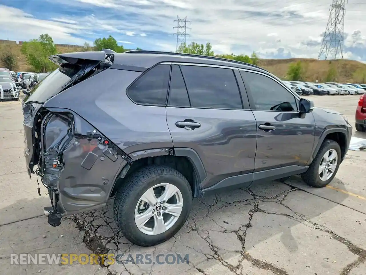 3 fotografías del automóvil dañado 2T3P1RFV1MC236260 TOYOTA RAV4 2021