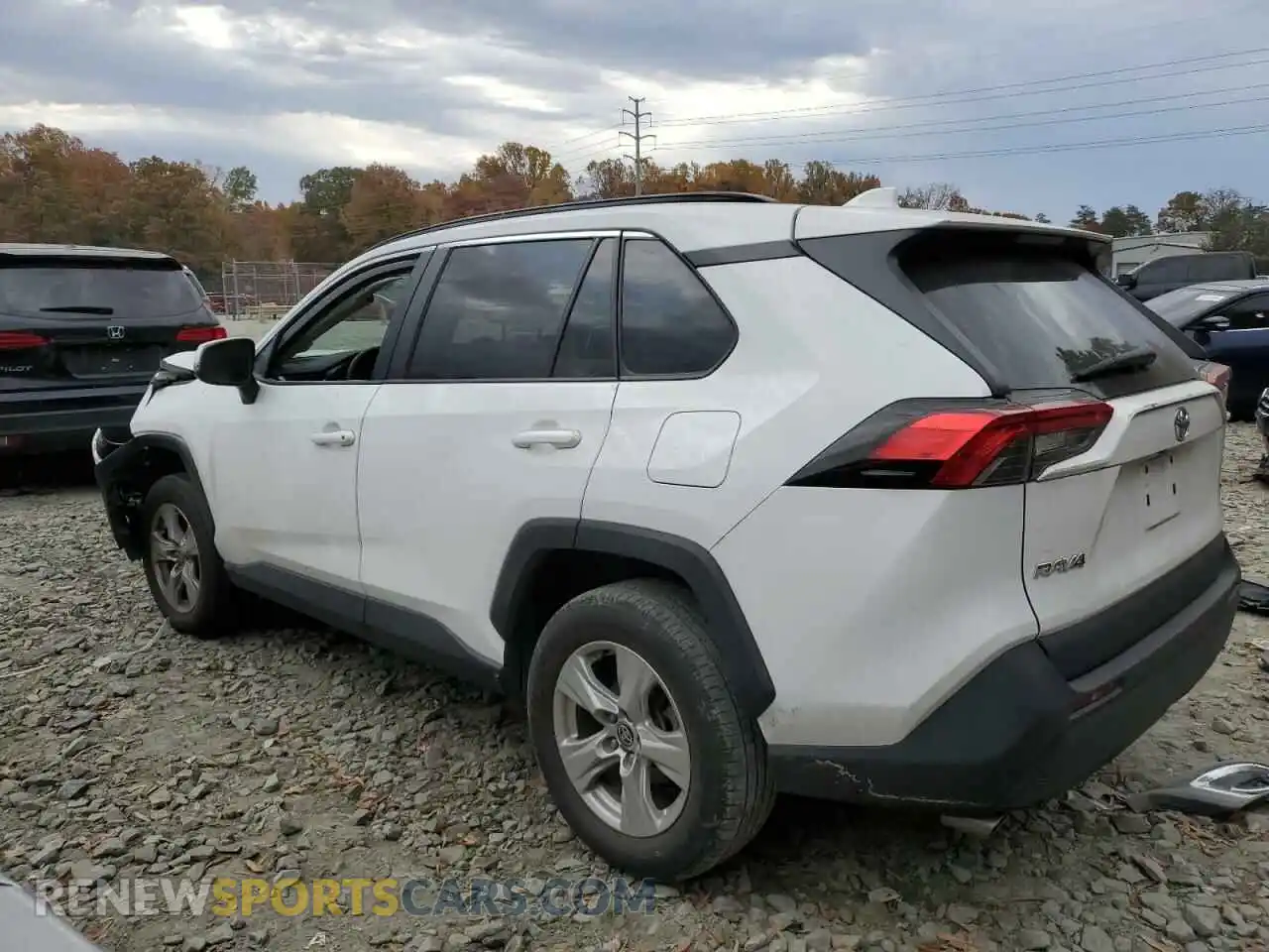2 fotografías del automóvil dañado 2T3P1RFV1MC239434 TOYOTA RAV4 2021