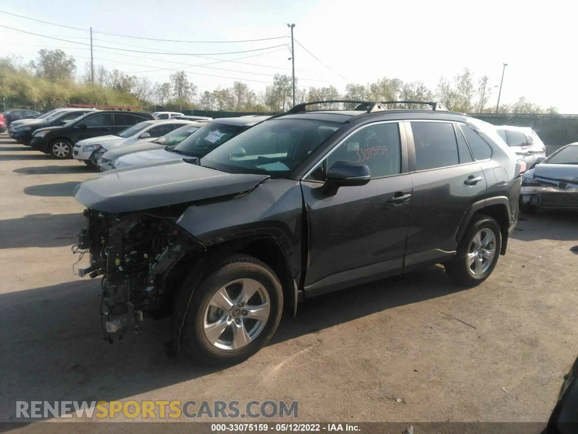 2 Photograph of a damaged car 2T3P1RFV1MC241605 TOYOTA RAV4 2021