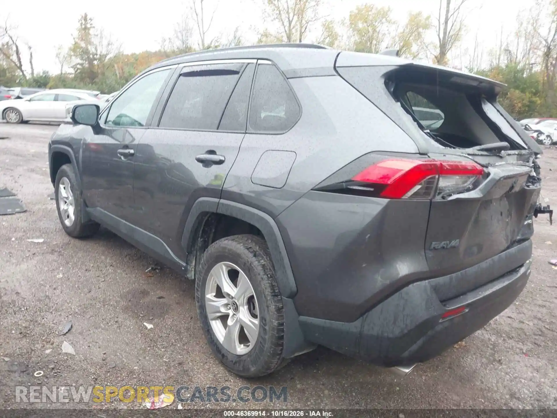 3 fotografías del automóvil dañado 2T3P1RFV1MC243791 TOYOTA RAV4 2021