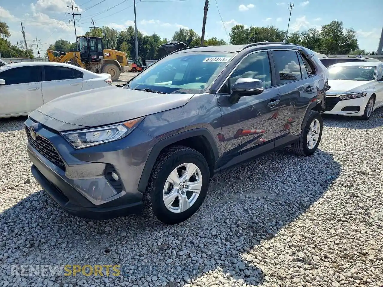 1 Фотография поврежденного автомобиля 2T3P1RFV1MC245251 TOYOTA RAV4 2021