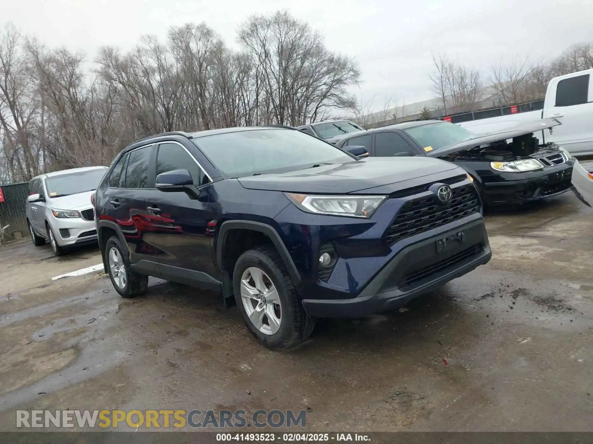 1 Photograph of a damaged car 2T3P1RFV1MW151191 TOYOTA RAV4 2021