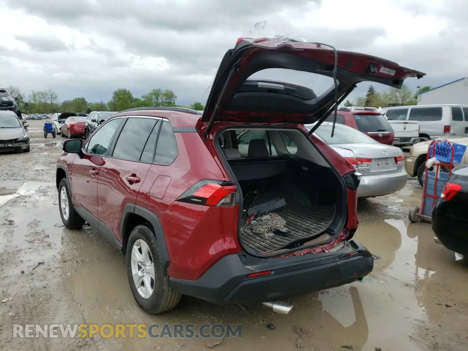 3 Photograph of a damaged car 2T3P1RFV1MW154429 TOYOTA RAV4 2021