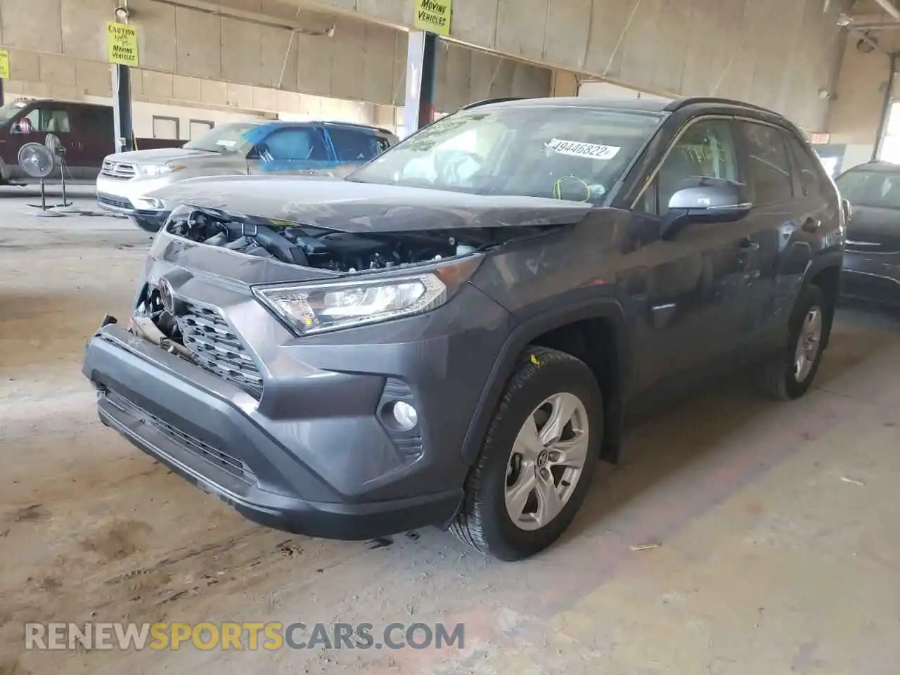 2 Photograph of a damaged car 2T3P1RFV1MW161767 TOYOTA RAV4 2021
