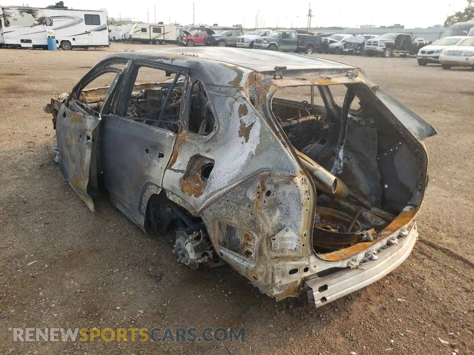 3 fotografías del automóvil dañado 2T3P1RFV1MW161929 TOYOTA RAV4 2021