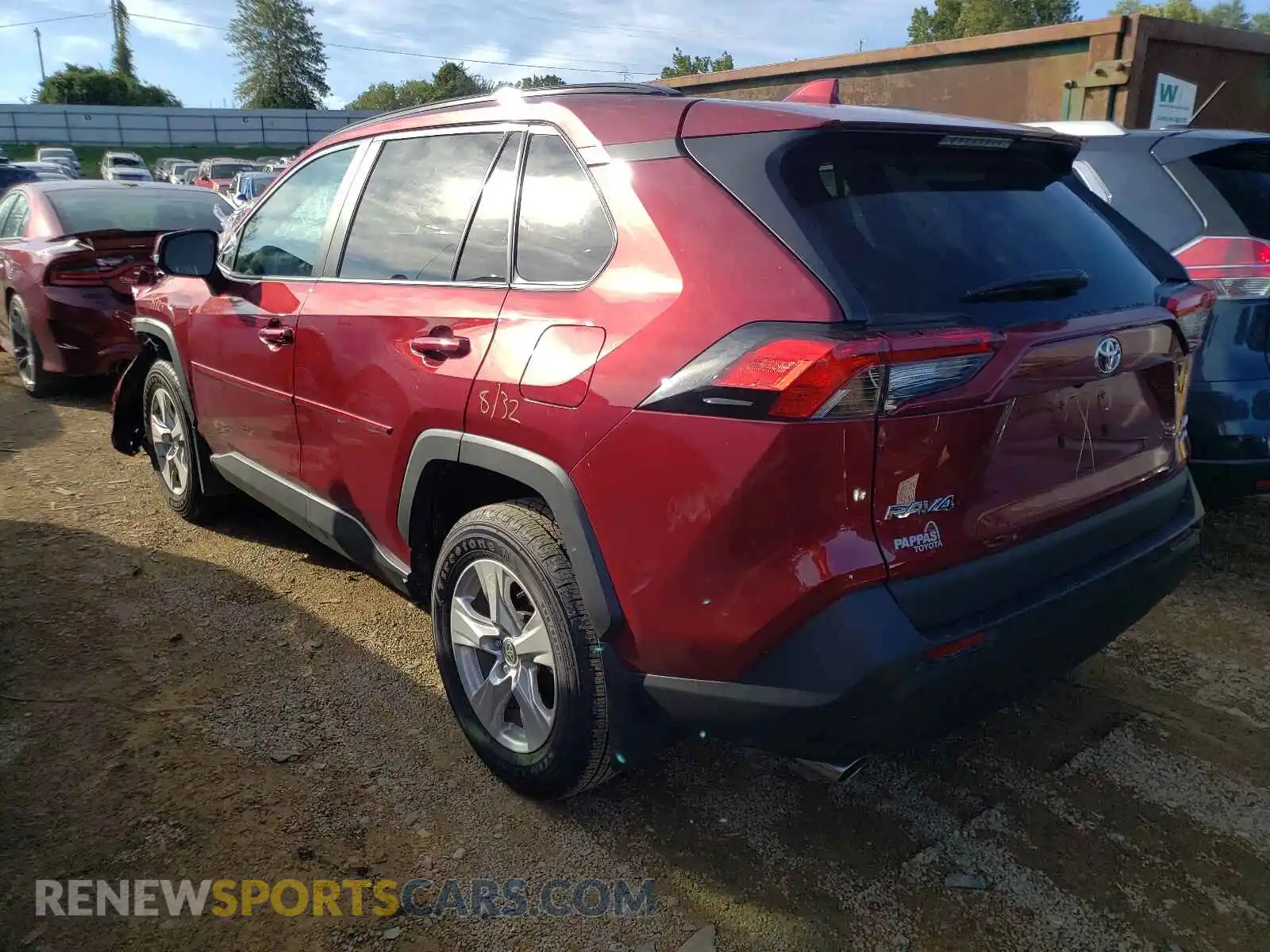3 Photograph of a damaged car 2T3P1RFV1MW186149 TOYOTA RAV4 2021