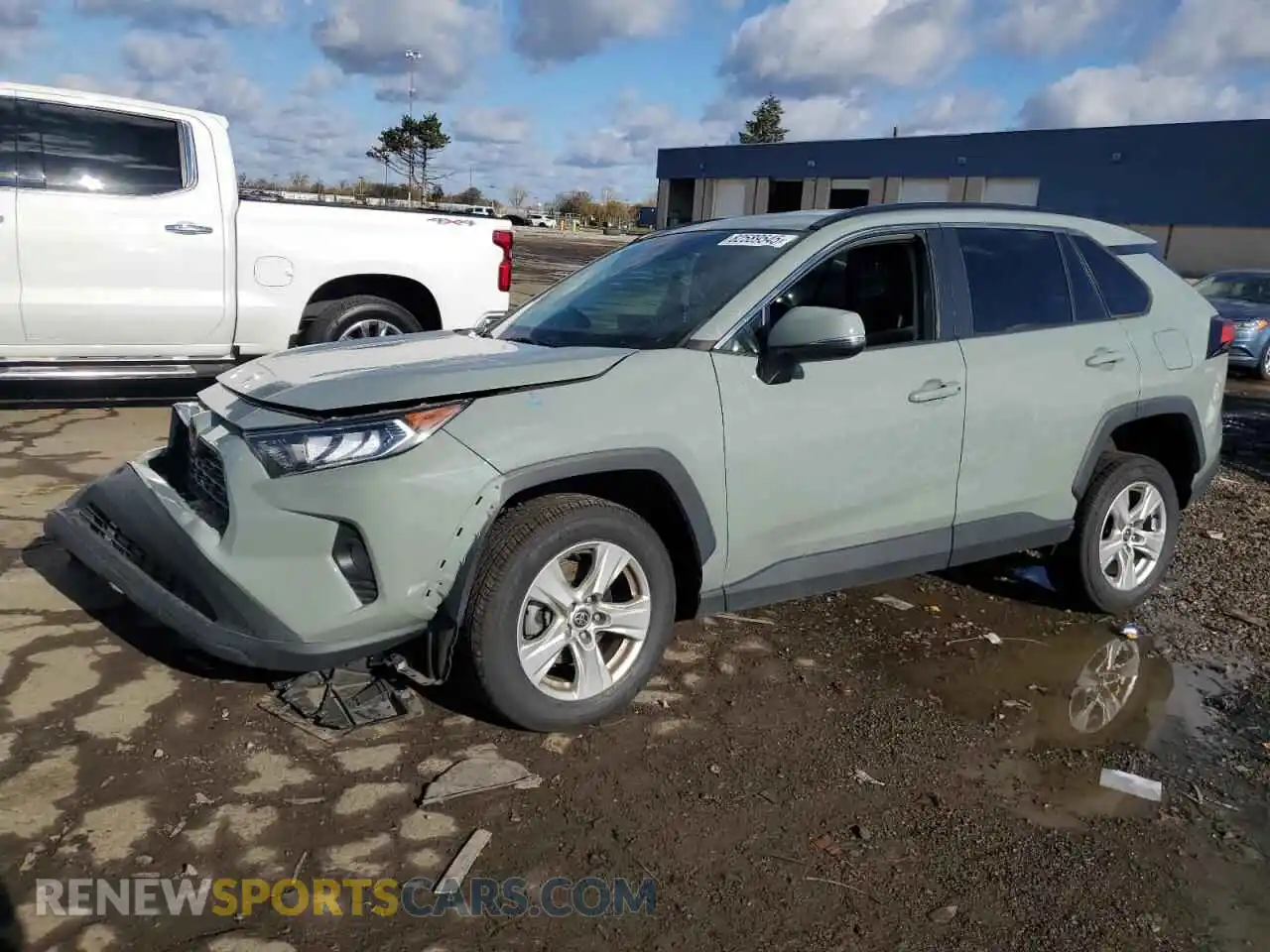 1 Photograph of a damaged car 2T3P1RFV1MW202074 TOYOTA RAV4 2021