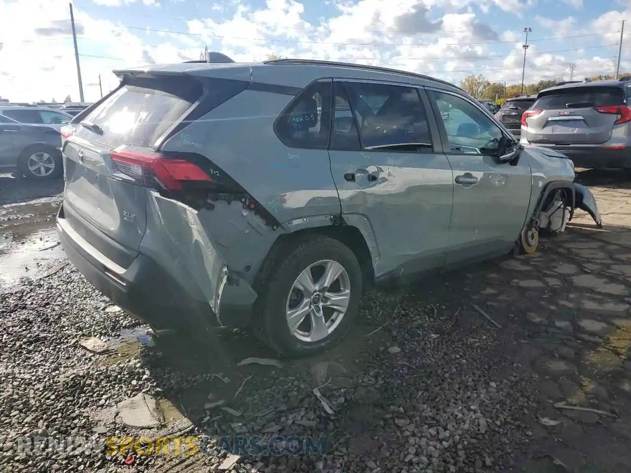 3 Photograph of a damaged car 2T3P1RFV1MW202074 TOYOTA RAV4 2021