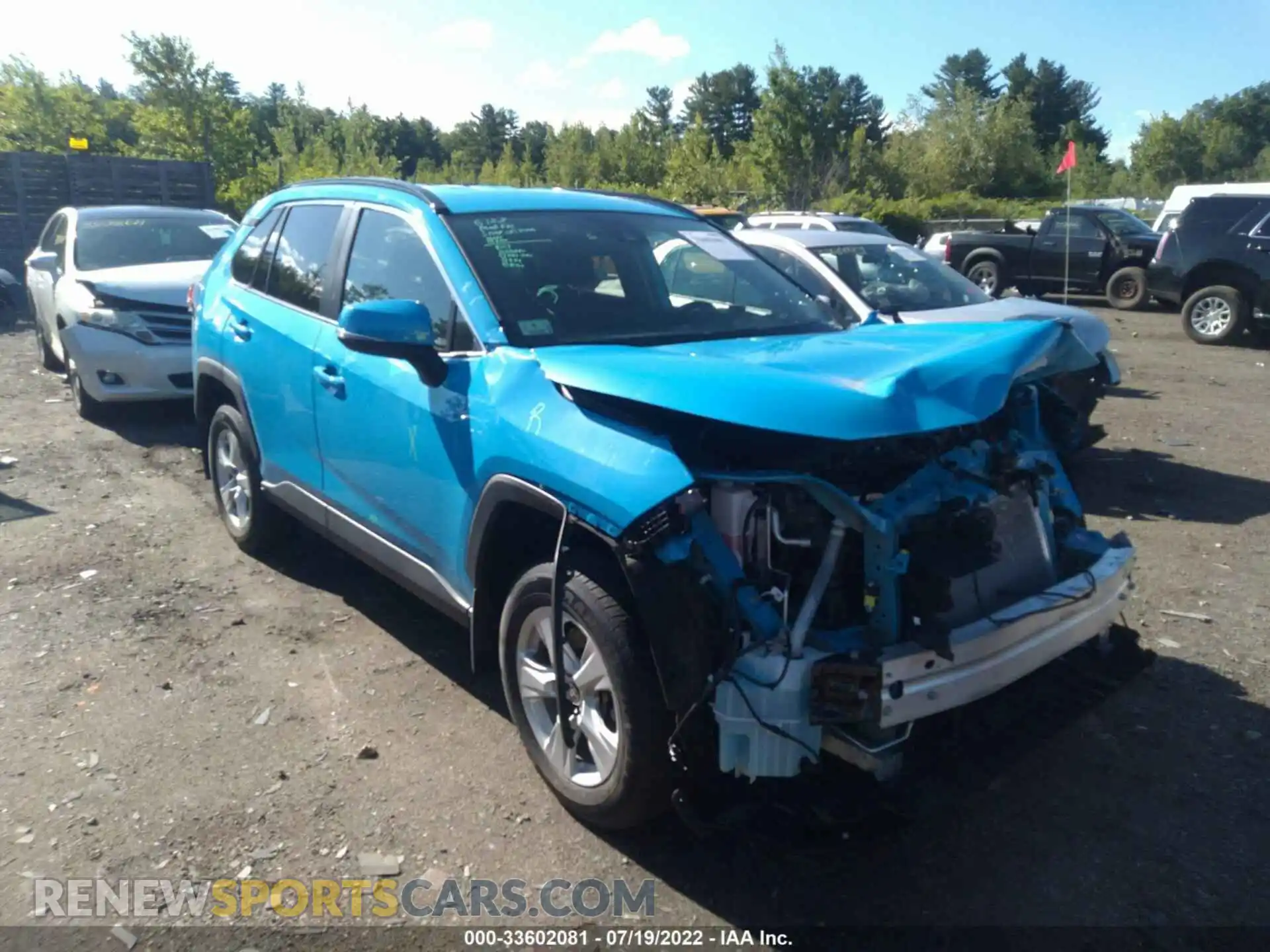 1 Photograph of a damaged car 2T3P1RFV1MW210398 TOYOTA RAV4 2021