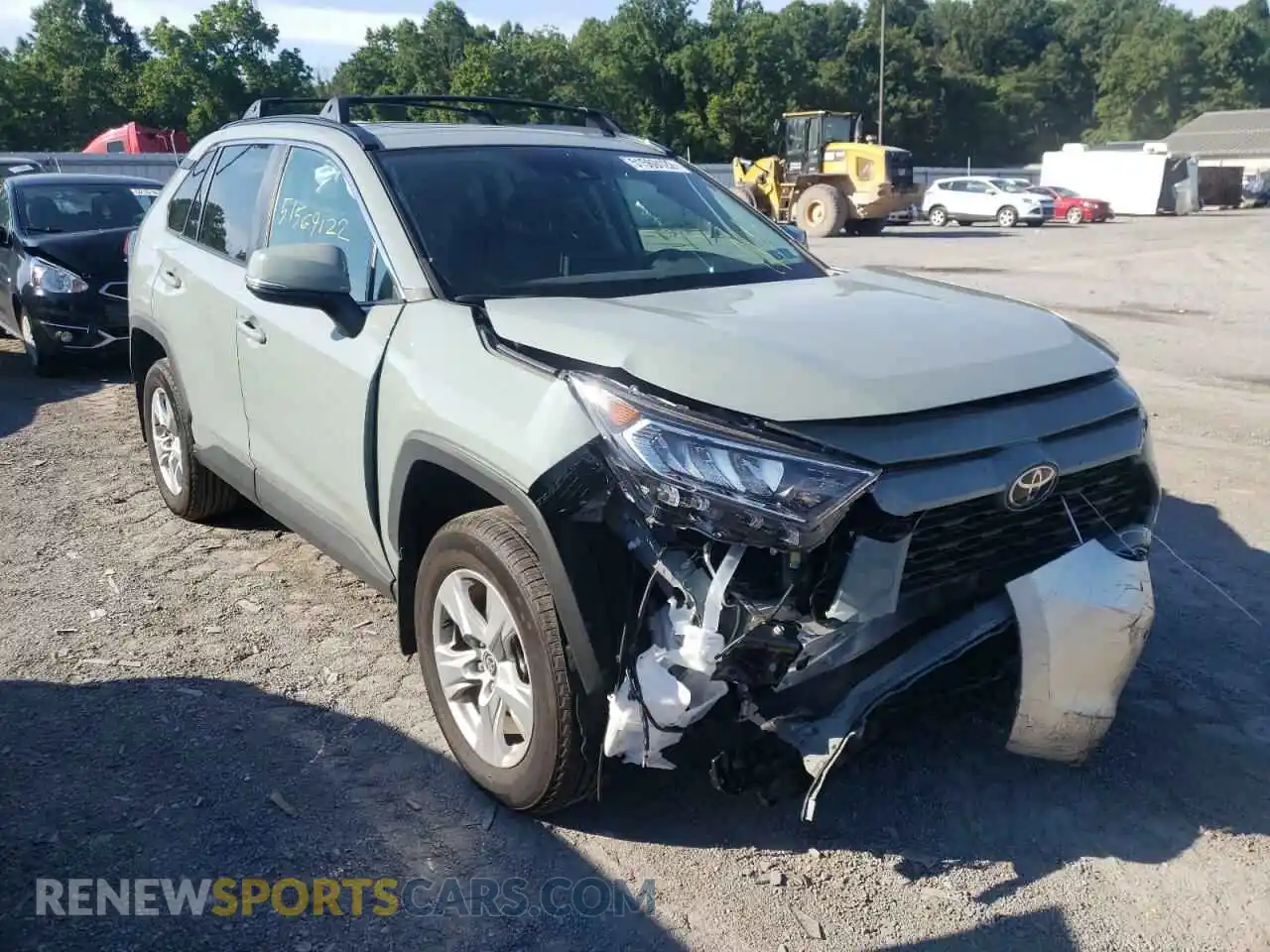 1 Photograph of a damaged car 2T3P1RFV1MW223328 TOYOTA RAV4 2021