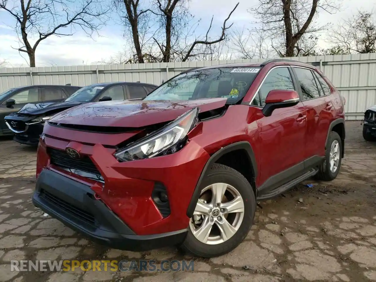 2 fotografías del automóvil dañado 2T3P1RFV1MW226519 TOYOTA RAV4 2021