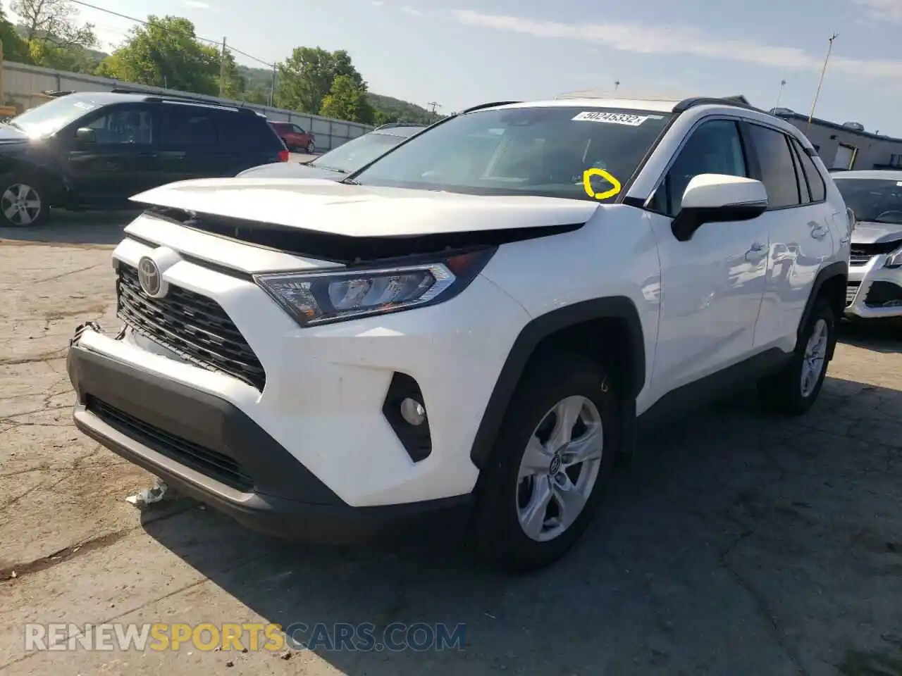 2 Photograph of a damaged car 2T3P1RFV2MC144073 TOYOTA RAV4 2021