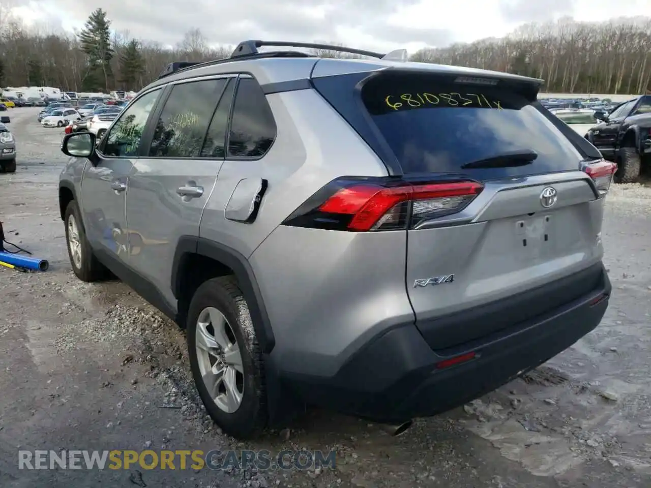 3 fotografías del automóvil dañado 2T3P1RFV2MC178658 TOYOTA RAV4 2021