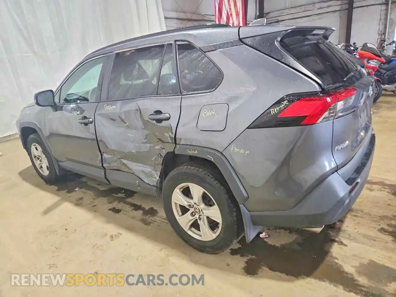 2 fotografías del automóvil dañado 2T3P1RFV2MC183794 TOYOTA RAV4 2021