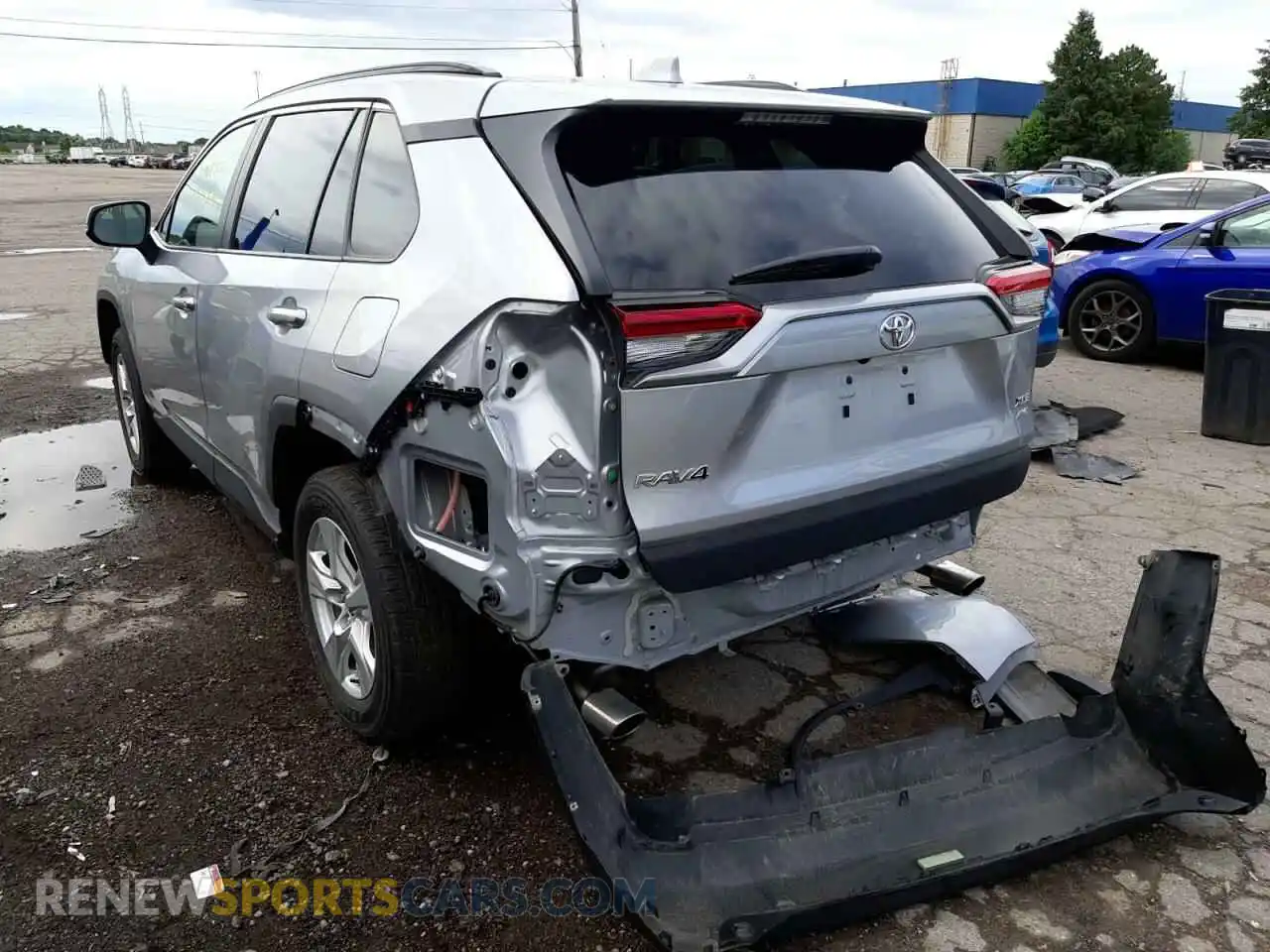 3 Photograph of a damaged car 2T3P1RFV2MC188509 TOYOTA RAV4 2021
