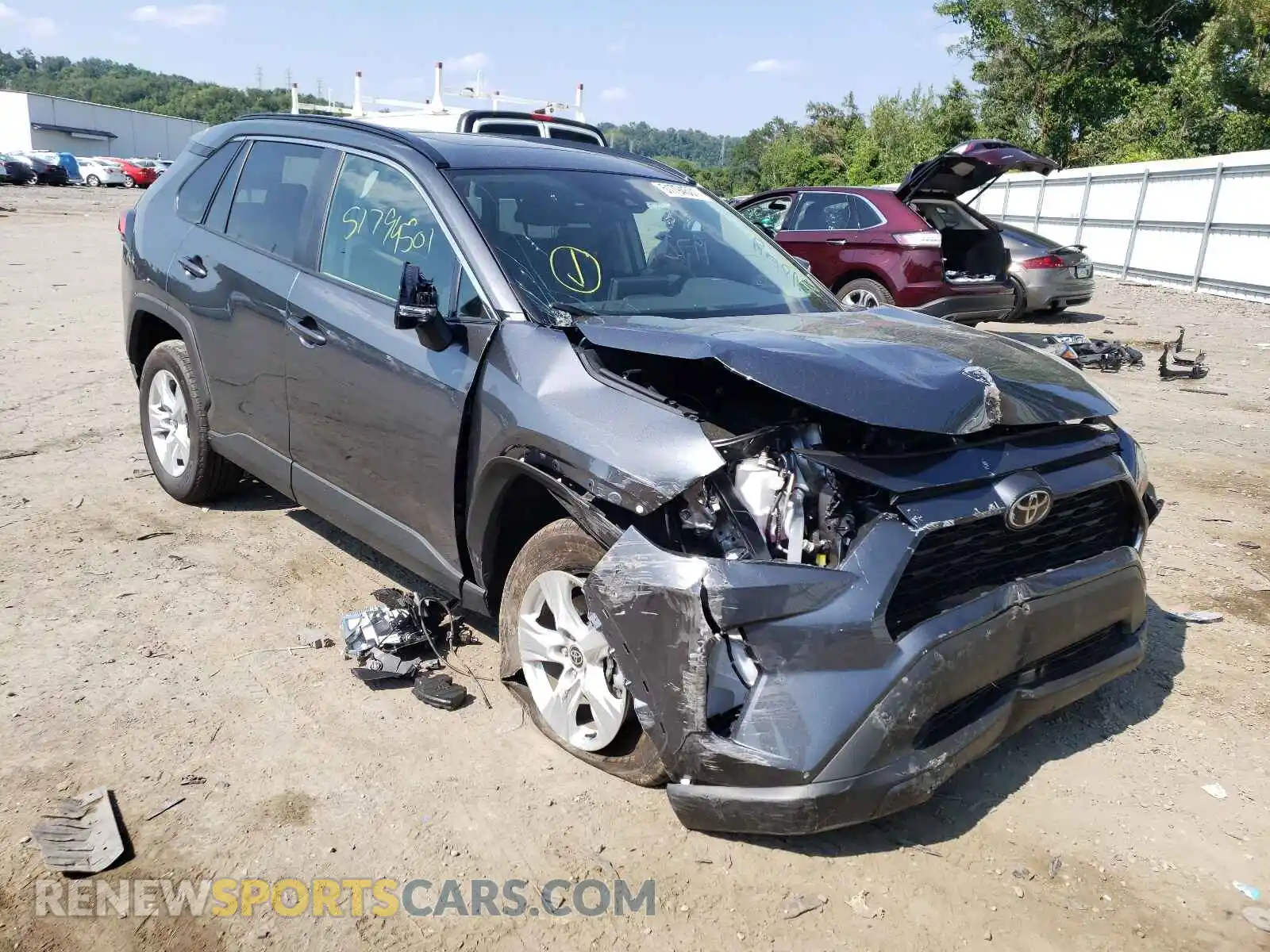 1 fotografías del automóvil dañado 2T3P1RFV2MC202196 TOYOTA RAV4 2021