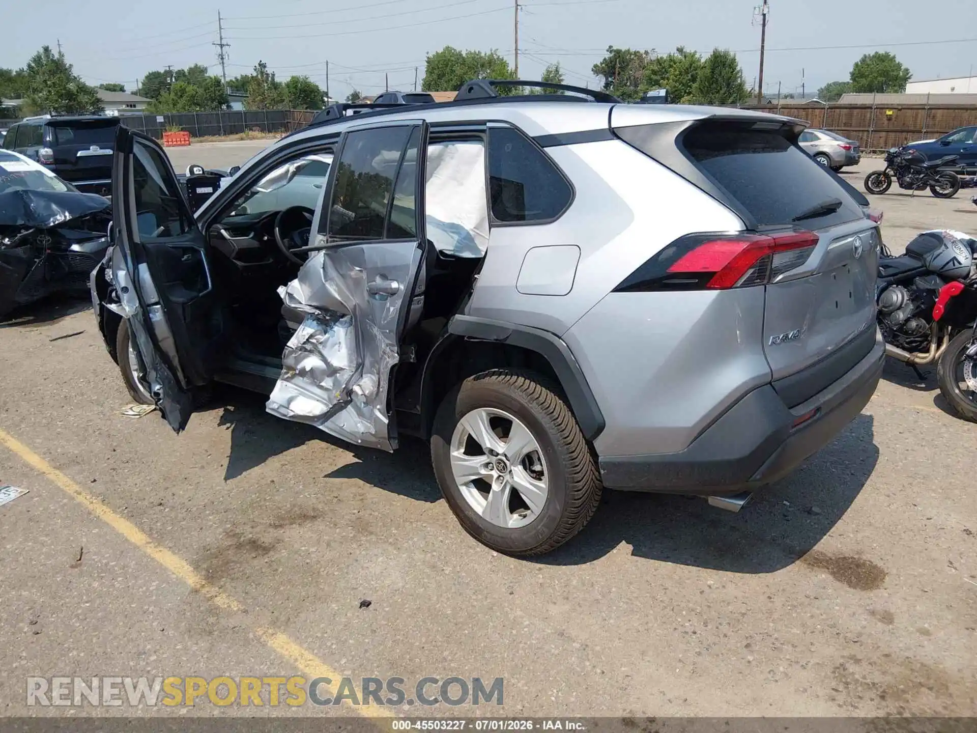3 fotografías del automóvil dañado 2T3P1RFV2MC218821 TOYOTA RAV4 2021