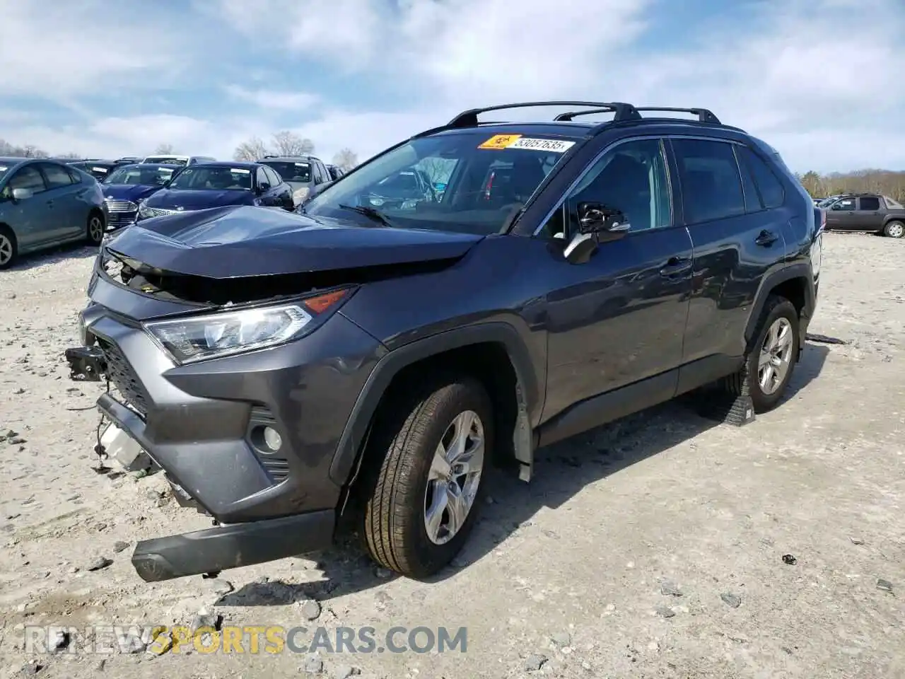 1 Photograph of a damaged car 2T3P1RFV2MC246098 TOYOTA RAV4 2021