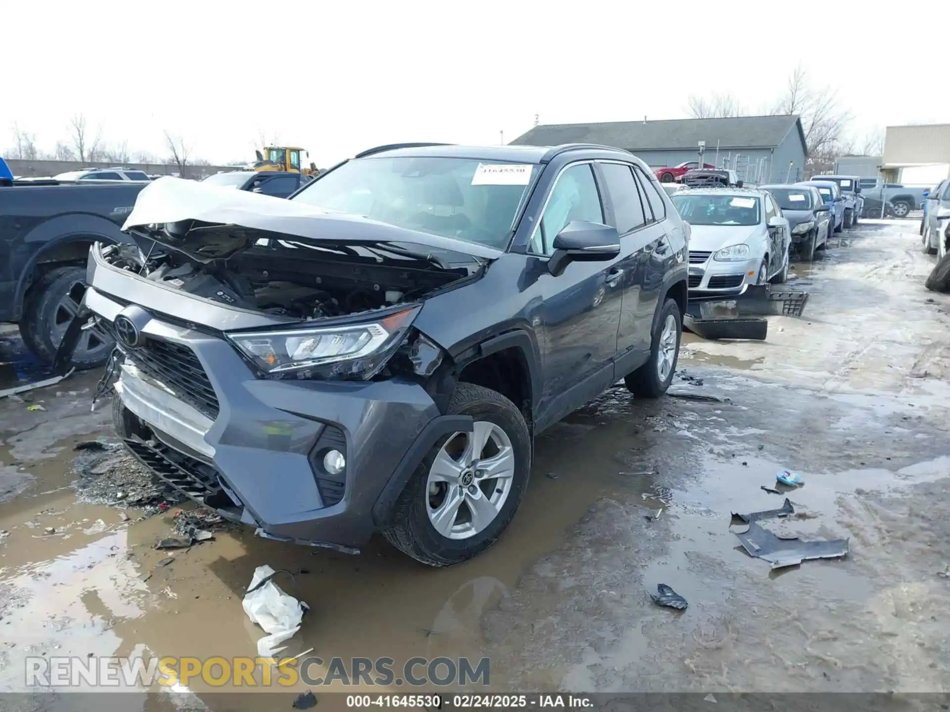 2 Photograph of a damaged car 2T3P1RFV2MC246635 TOYOTA RAV4 2021