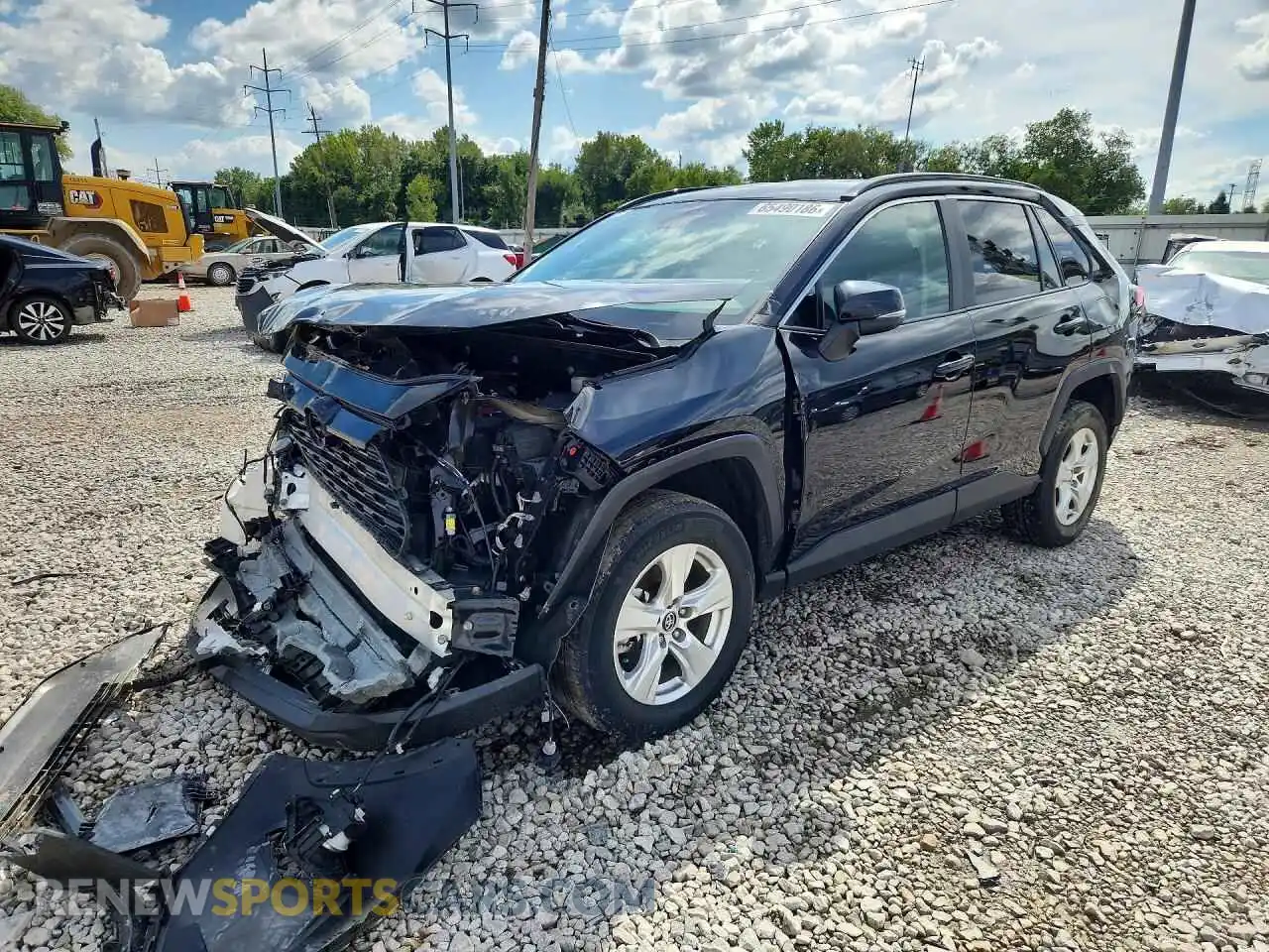 1 fotografías del automóvil dañado 2T3P1RFV2MW151703 TOYOTA RAV4 2021