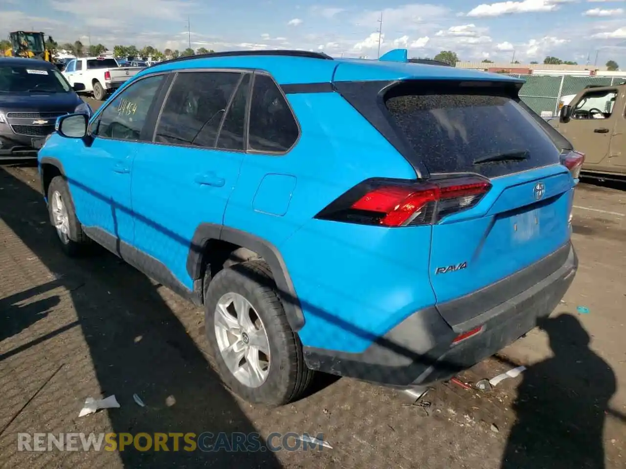 3 Photograph of a damaged car 2T3P1RFV2MW162930 TOYOTA RAV4 2021