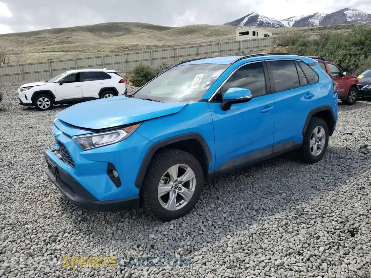 1 Photograph of a damaged car 2T3P1RFV2MW171370 TOYOTA RAV4 2021