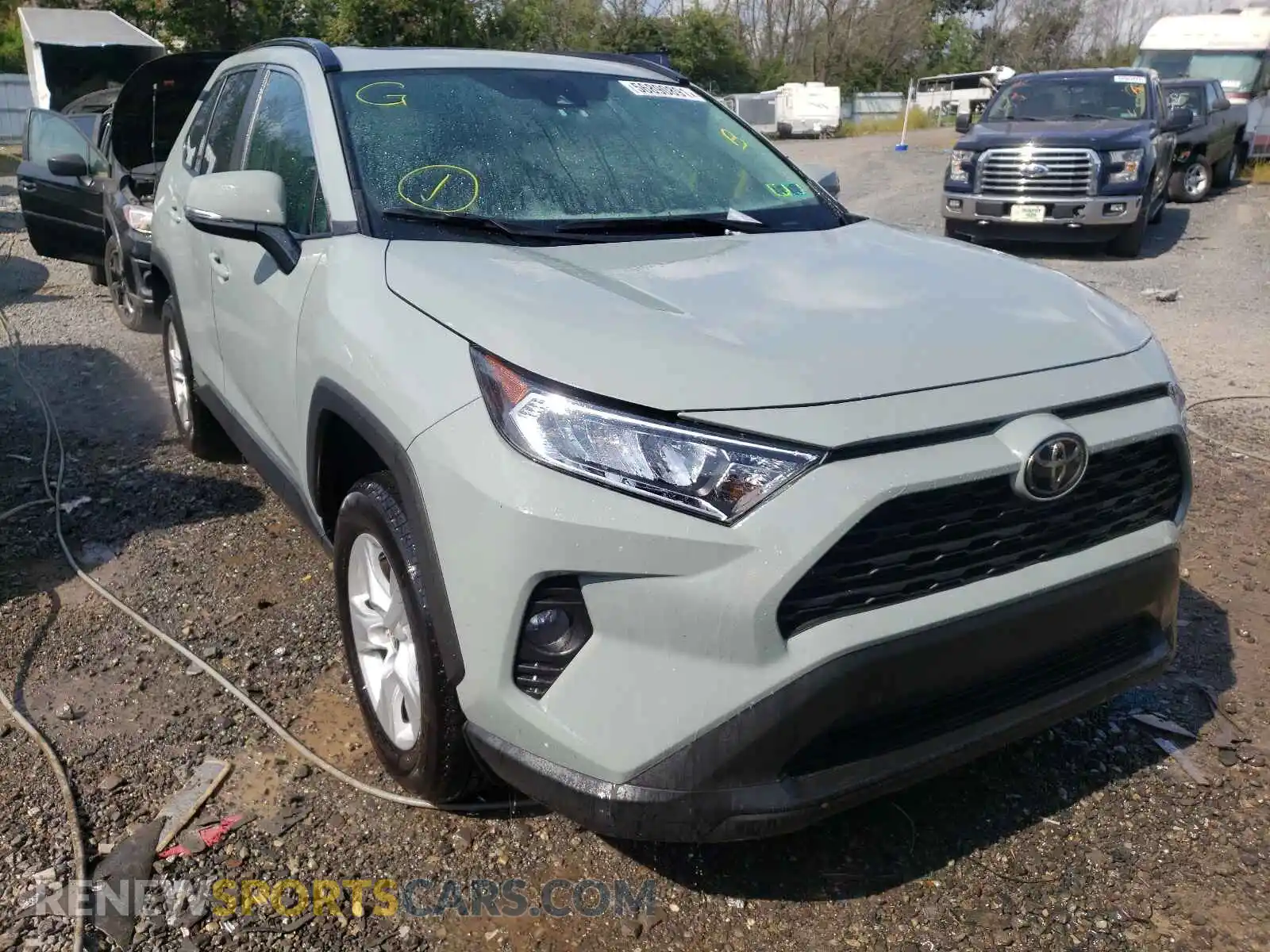 1 Фотография поврежденного автомобиля 2T3P1RFV2MW181137 TOYOTA RAV4 2021