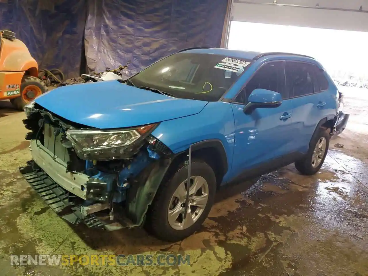 1 Photograph of a damaged car 2T3P1RFV2MW186290 TOYOTA RAV4 2021