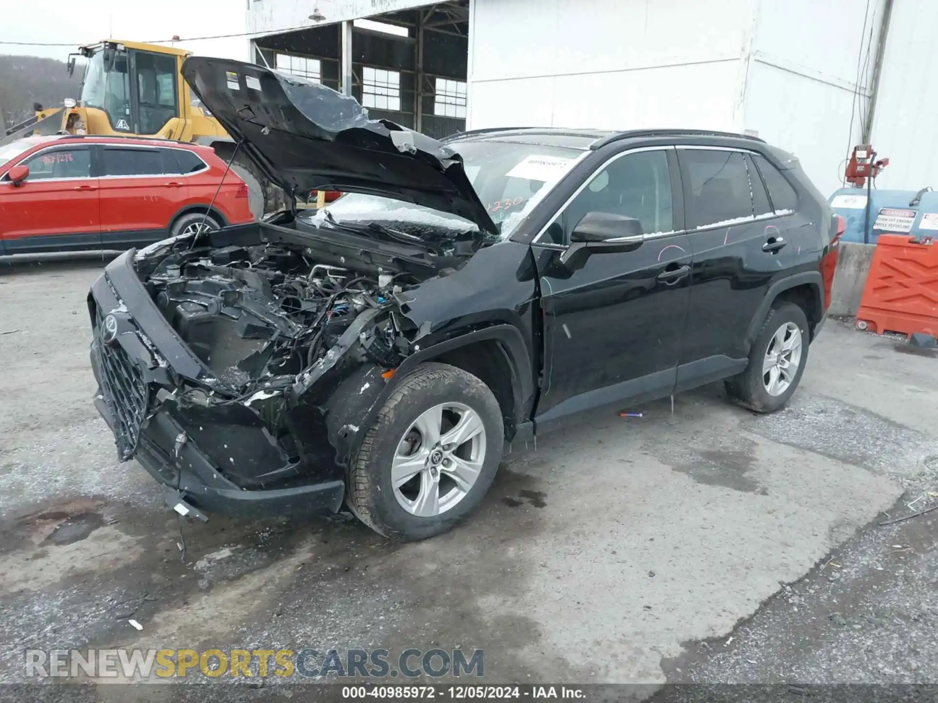 2 fotografías del automóvil dañado 2T3P1RFV2MW194230 TOYOTA RAV4 2021
