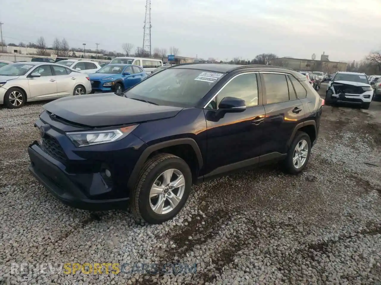 1 fotografías del automóvil dañado 2T3P1RFV2MW194941 TOYOTA RAV4 2021