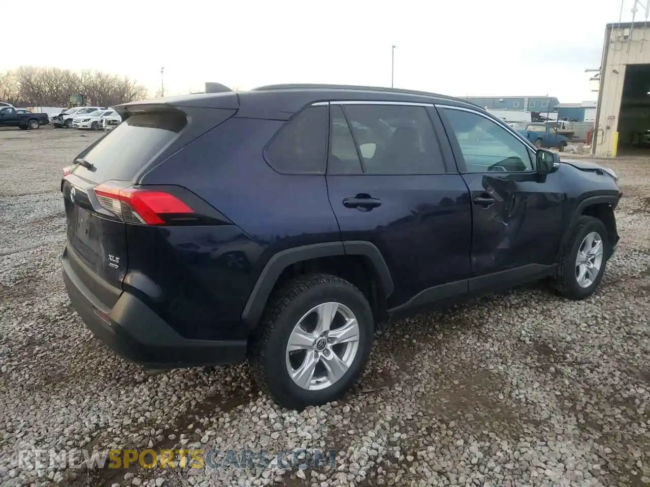 3 fotografías del automóvil dañado 2T3P1RFV2MW194941 TOYOTA RAV4 2021