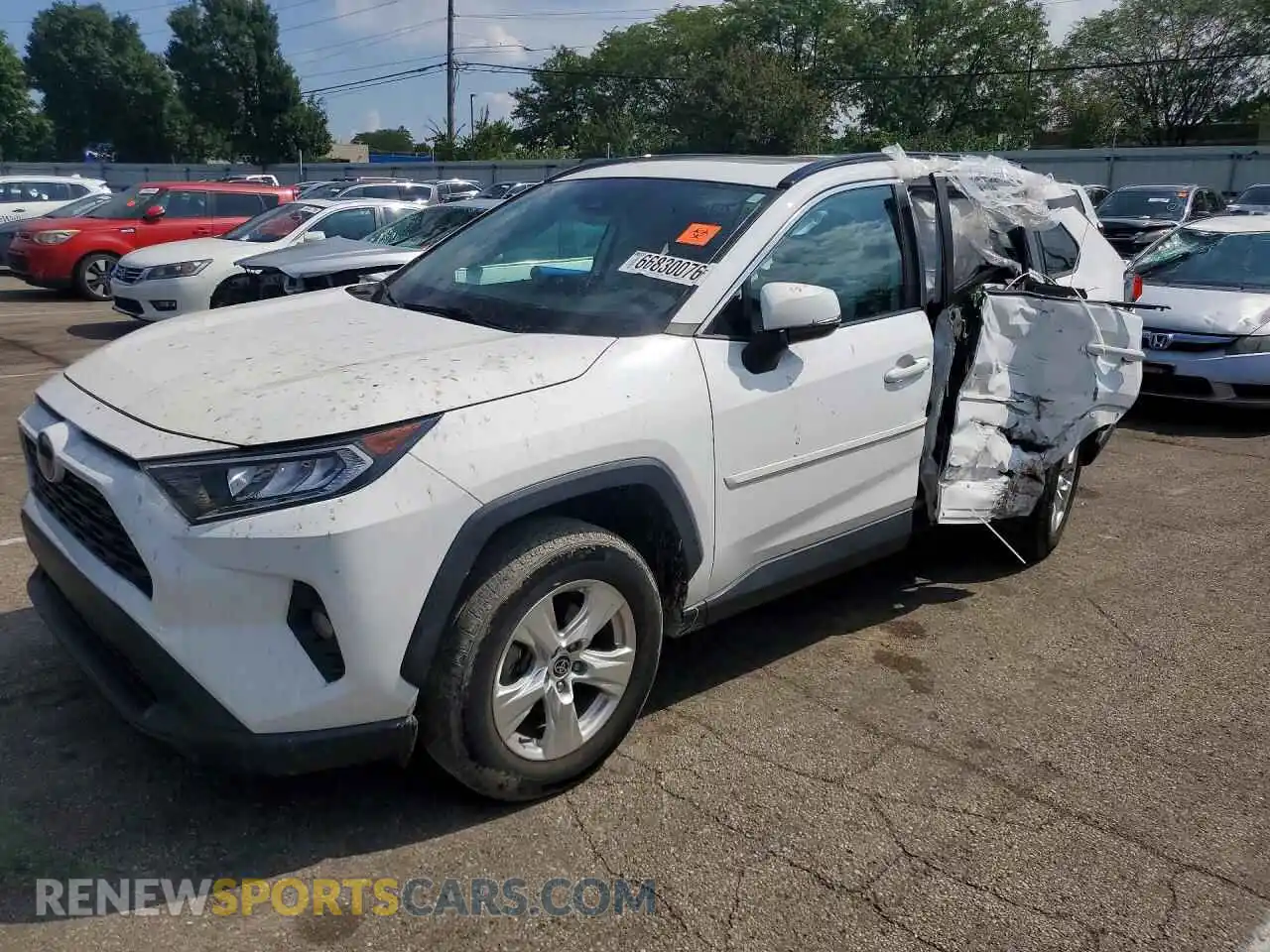 1 fotografías del automóvil dañado 2T3P1RFV2MW230689 TOYOTA RAV4 2021