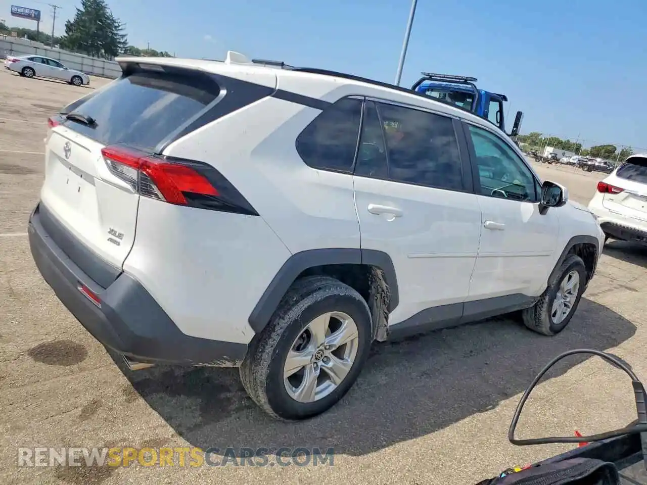 3 fotografías del automóvil dañado 2T3P1RFV2MW230689 TOYOTA RAV4 2021