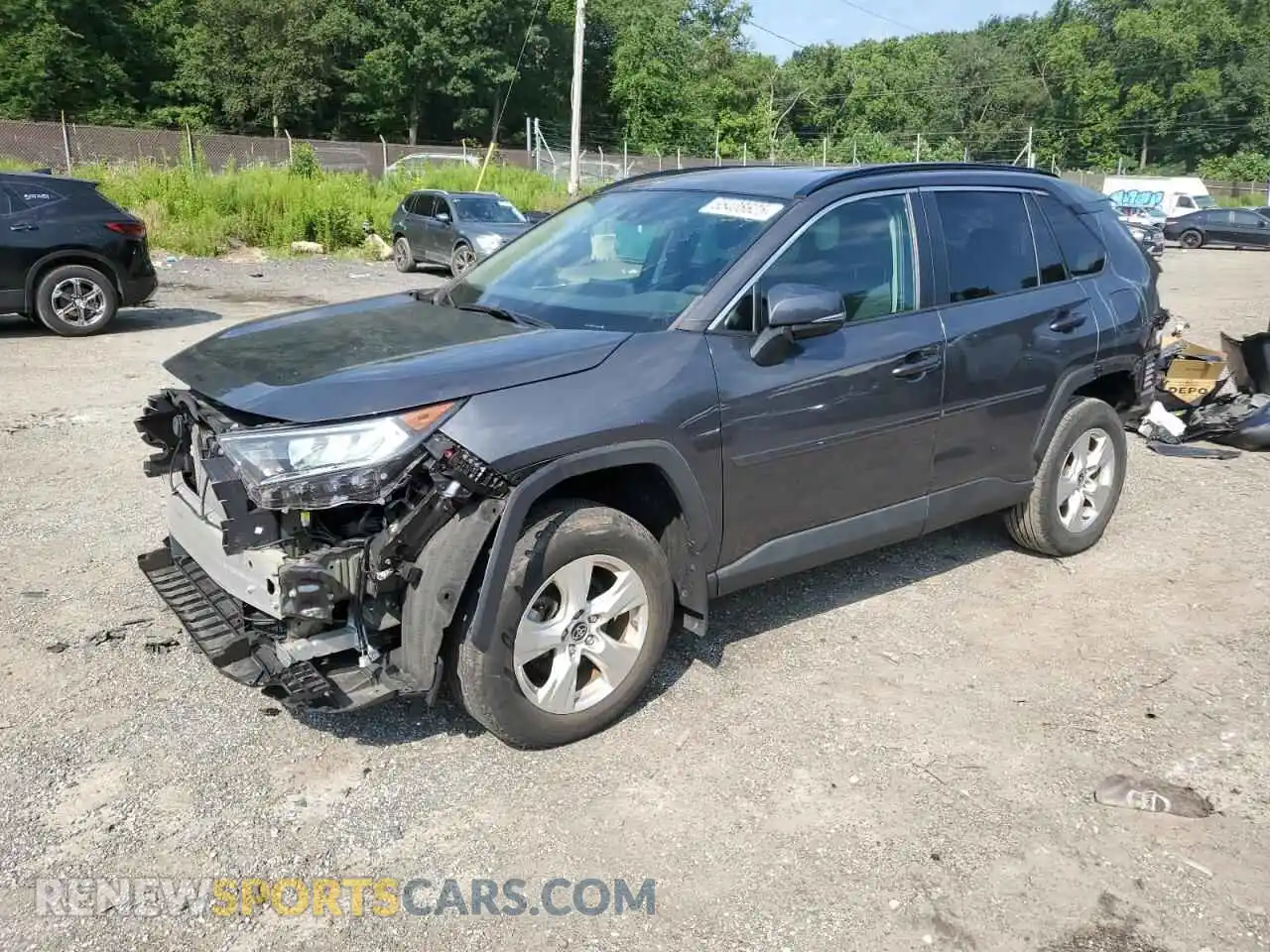 1 Photograph of a damaged car 2T3P1RFV2MW233446 TOYOTA RAV4 2021