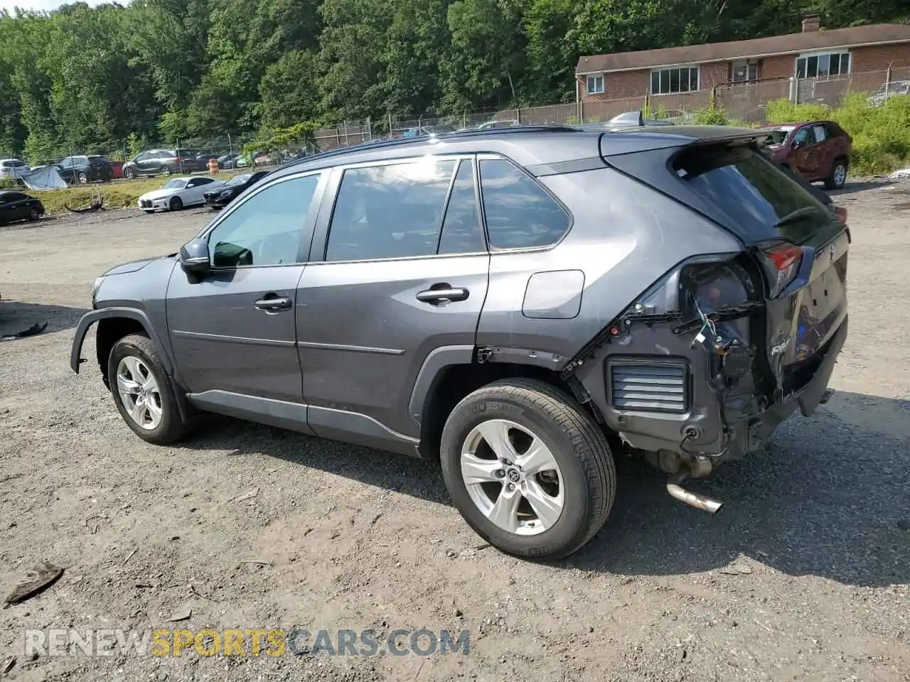 2 Photograph of a damaged car 2T3P1RFV2MW233446 TOYOTA RAV4 2021