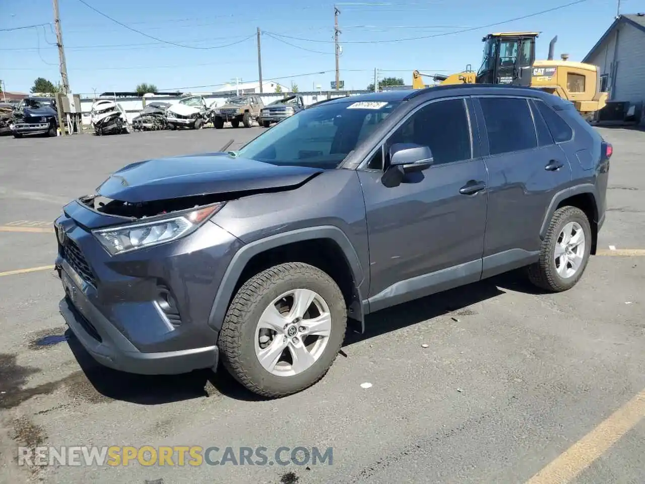 1 Photograph of a damaged car 2T3P1RFV2MW240641 TOYOTA RAV4 2021
