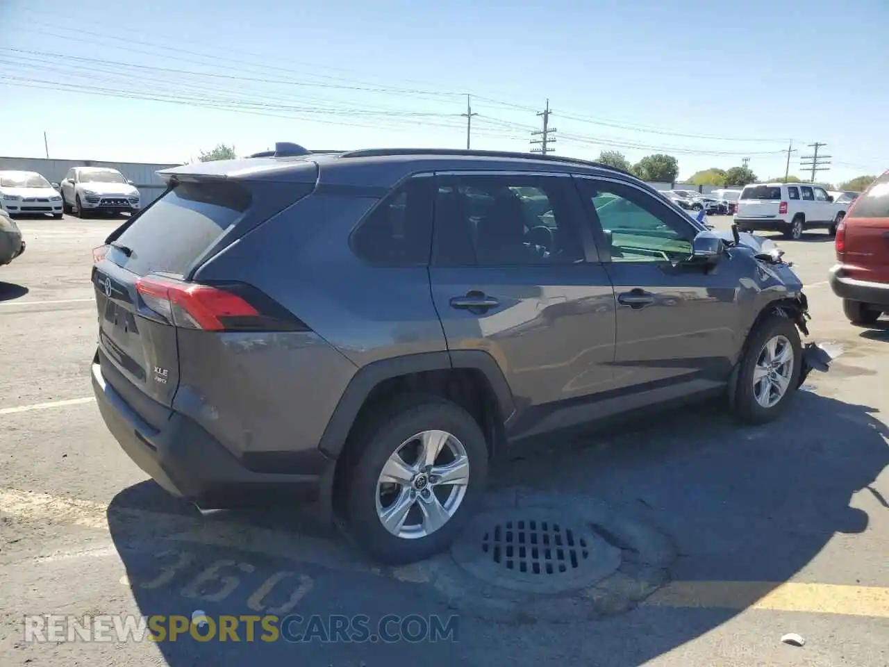 3 Photograph of a damaged car 2T3P1RFV2MW240641 TOYOTA RAV4 2021