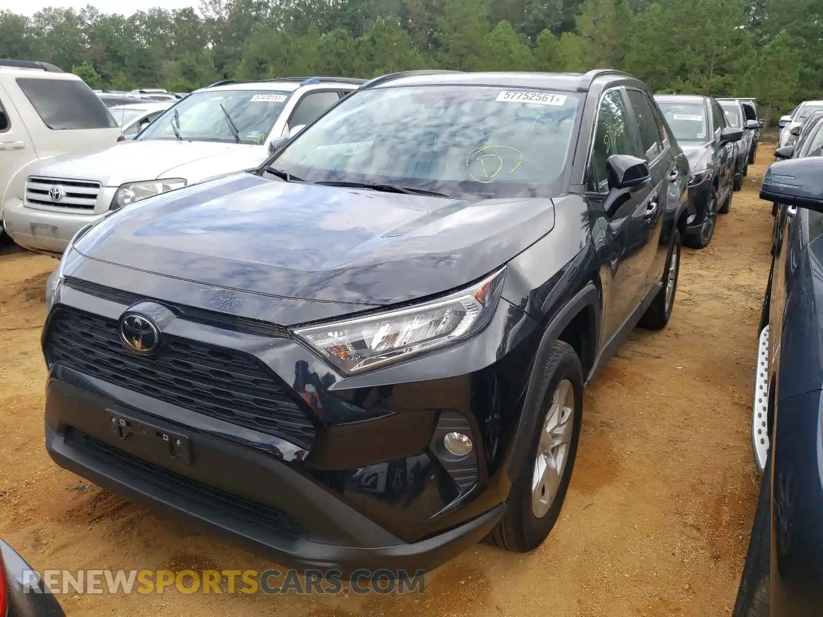 2 Photograph of a damaged car 2T3P1RFV3MC148343 TOYOTA RAV4 2021
